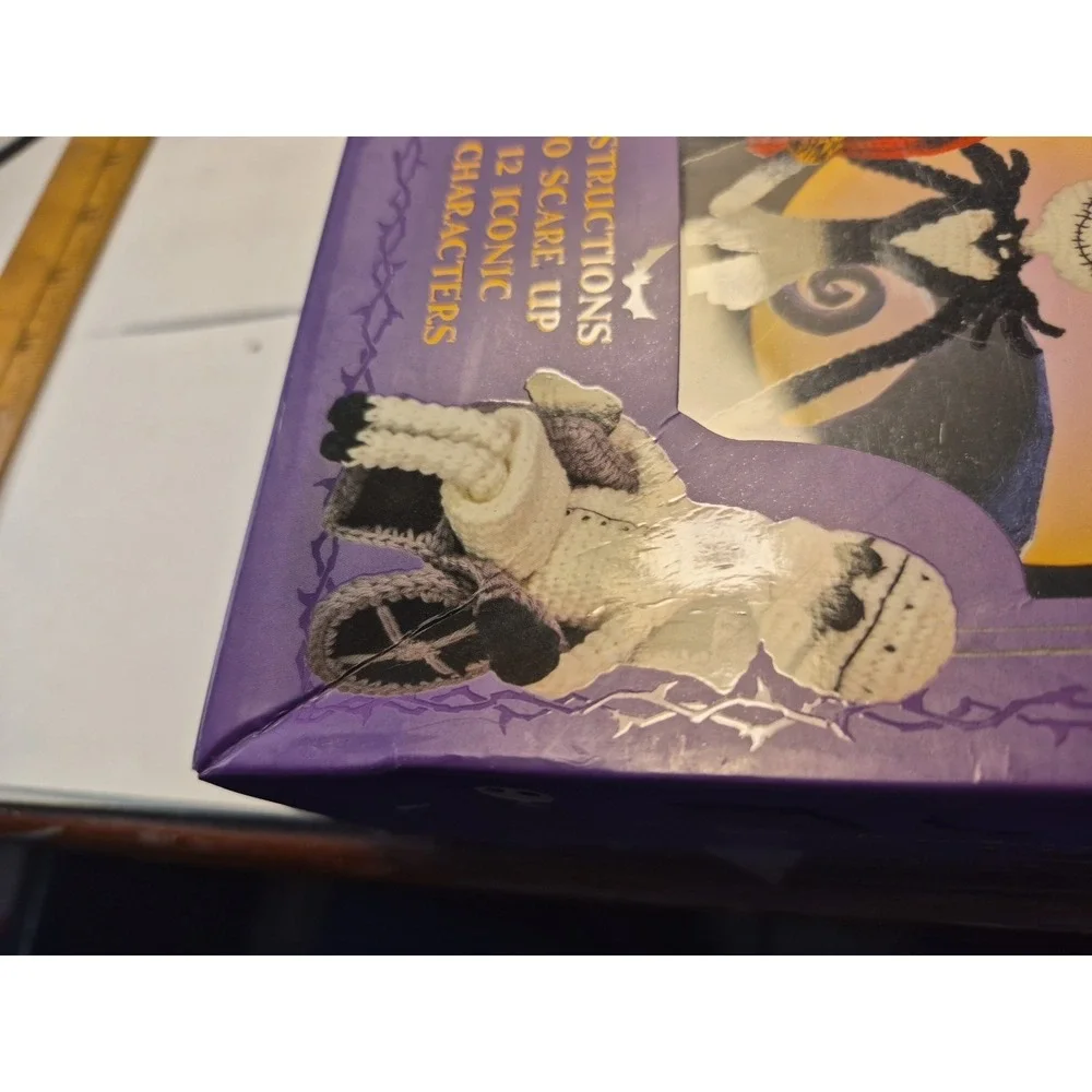 The Nightmare Before Christmas Crochet Kit Box Opened READ DESCRIPTION